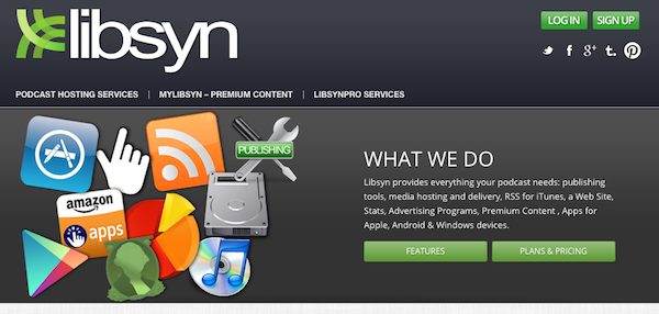 Libsyn screenshot