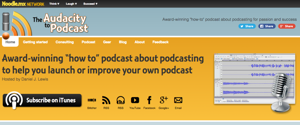 the audacity to podcast