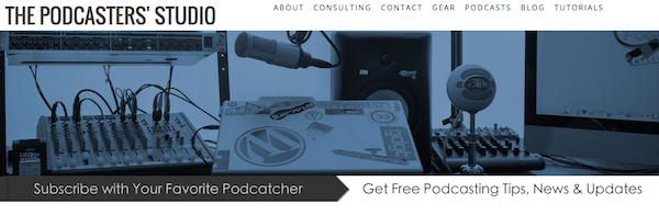 the podcasters studio