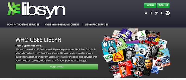 libsyn screenshot